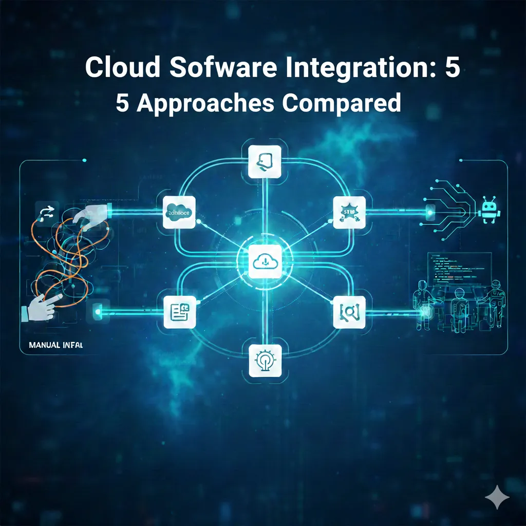 Cloud Software Integration: 5 Approaches Compared