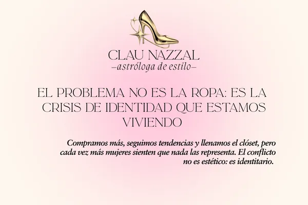 El problema no es la ropa: es la crisis de identidad que estamos viviendo