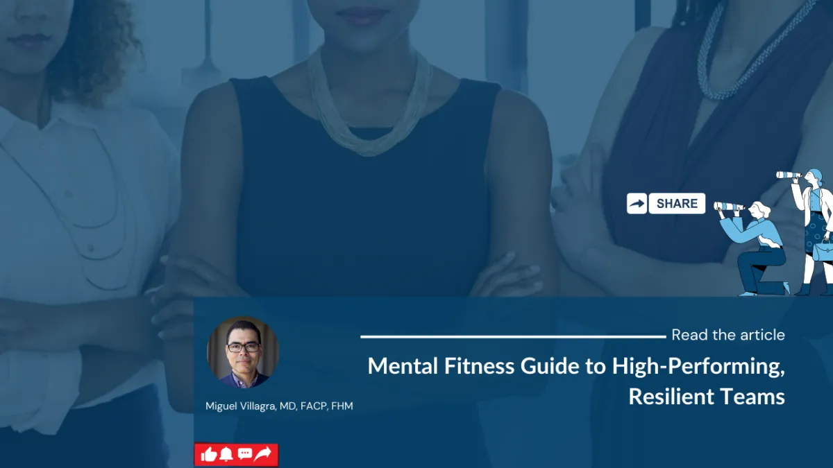 Mental Fitness Guide to High-Performing, Resilient Teams