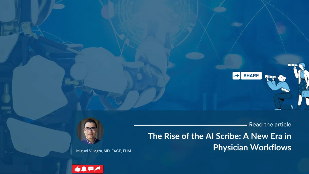 The Rise of the AI Scribe: A New Era in Physician Workflows