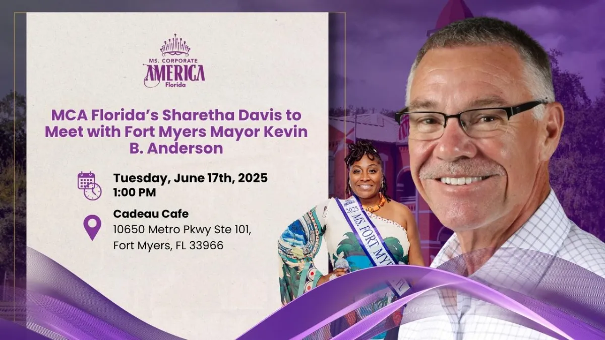 Sharetha Davis Meets Mayor Kevin B. Anderson – A Powerful Exchange of Purpose and Leadership 👑💼