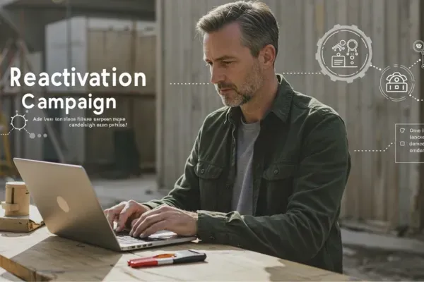 man sitting outside working on his laptop
