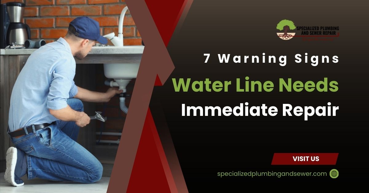 Signs Your Main Water Line