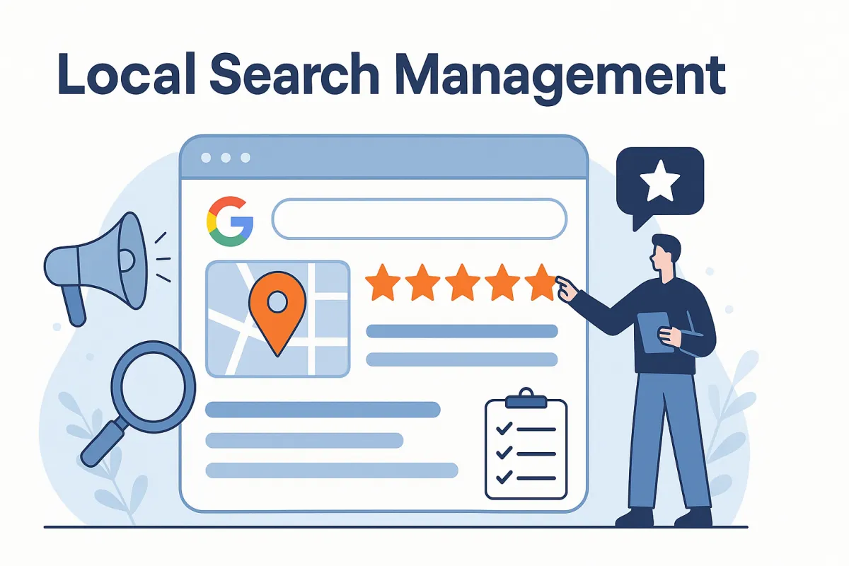 Local Search Management: How We Help Your Business Get Found
