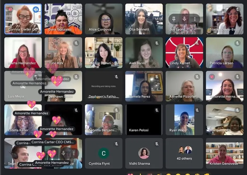 Meeting with all women