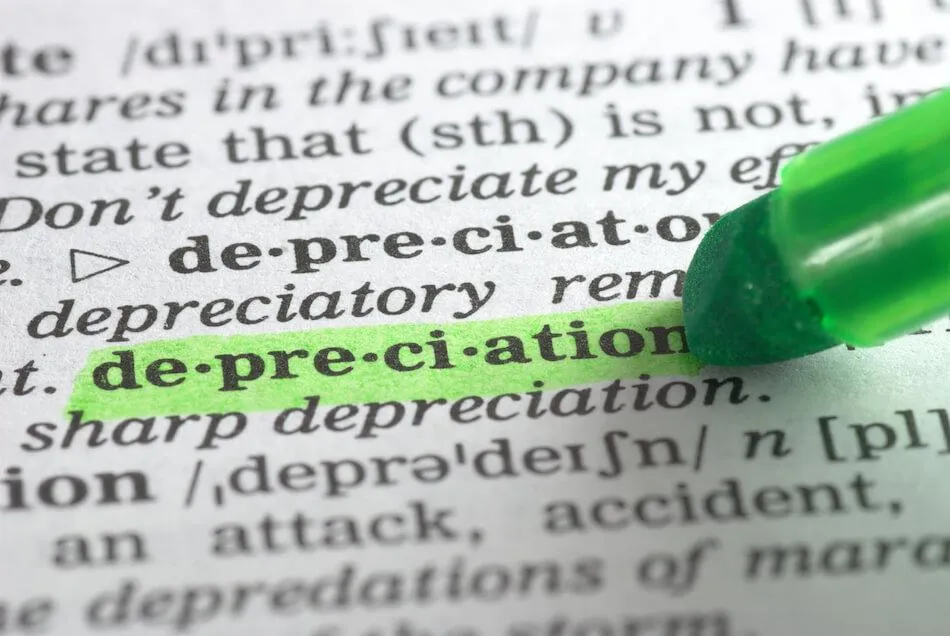 depreciation highlighted