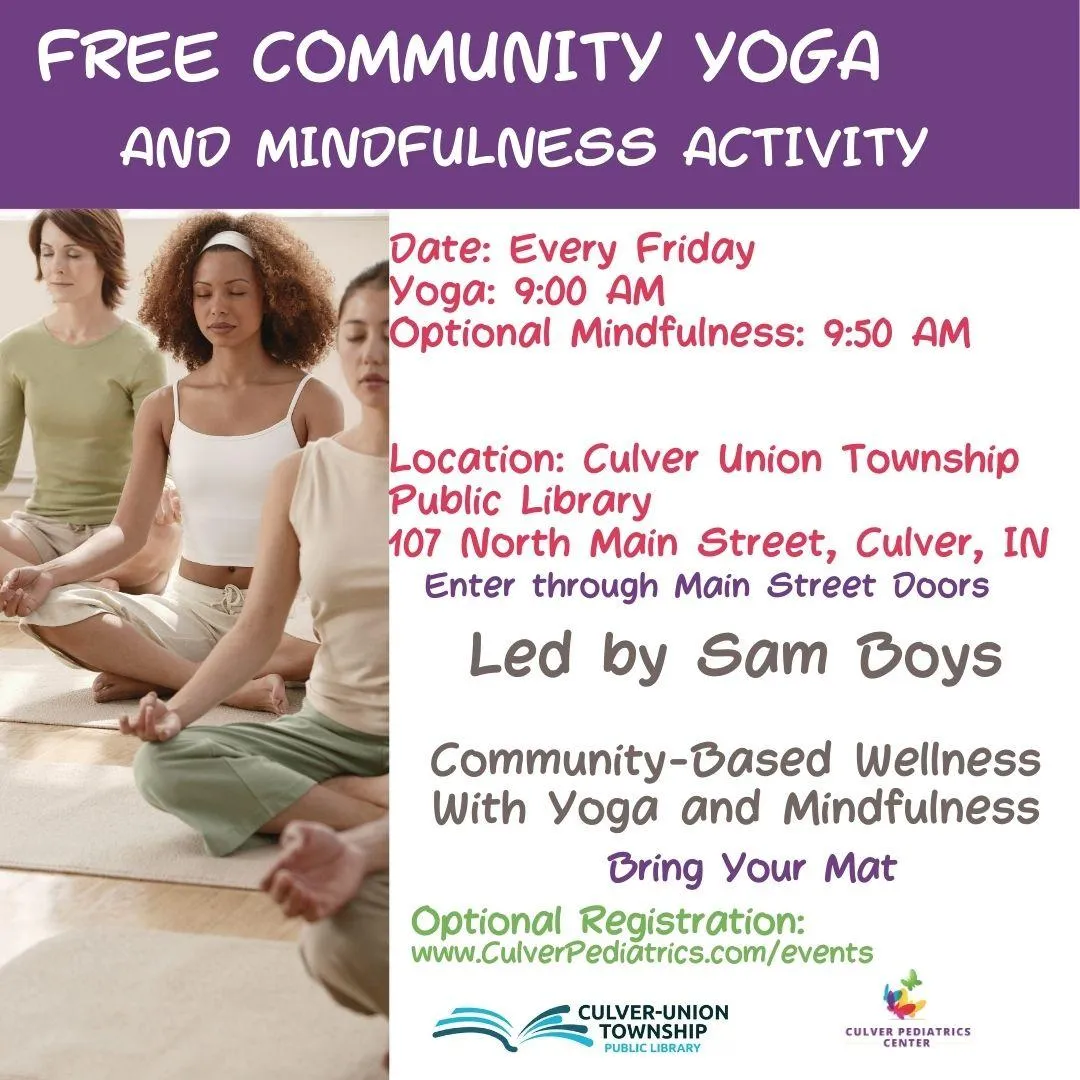 October 31st, 2025 Free Friday Community Yoga