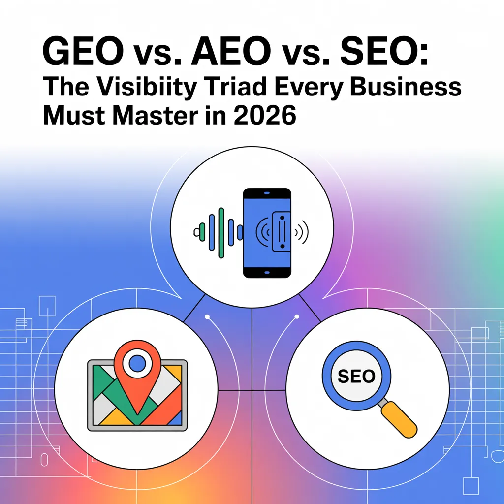 GEO vs AEO Vs SEO