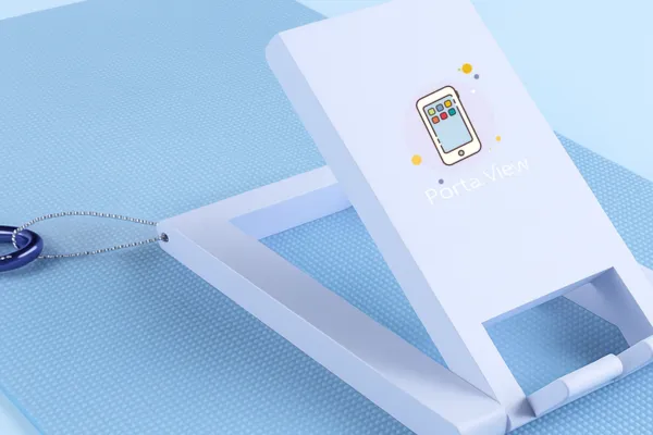 Porta View on yoga mat