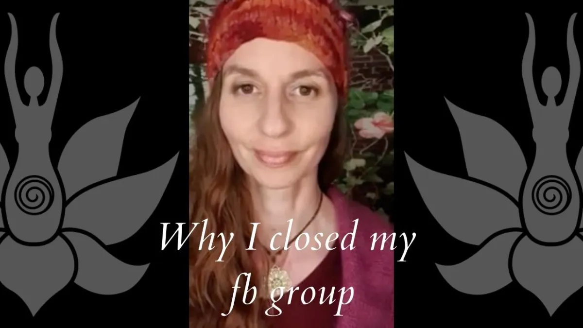 Why I closed my facebook group.