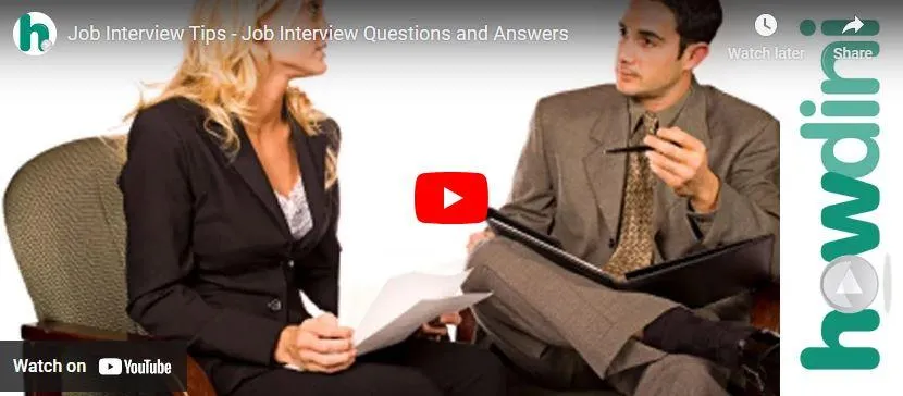 Preparing for a Job Interview