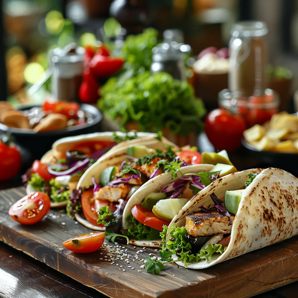 A variety of healthy veggies