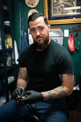 Forbidden Images Tattoo Art Studio: WELCOME BACK FRANK LEWIS ! 