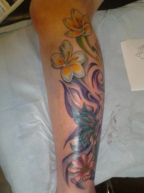Vortex of flowers