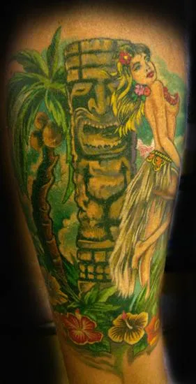 HULLA GIRL TIKI !