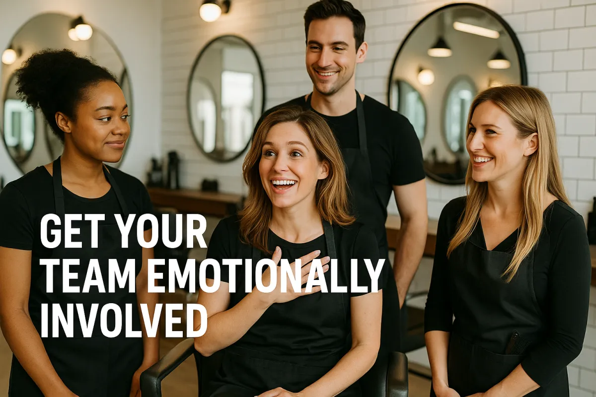 Get your team emotionally involved!