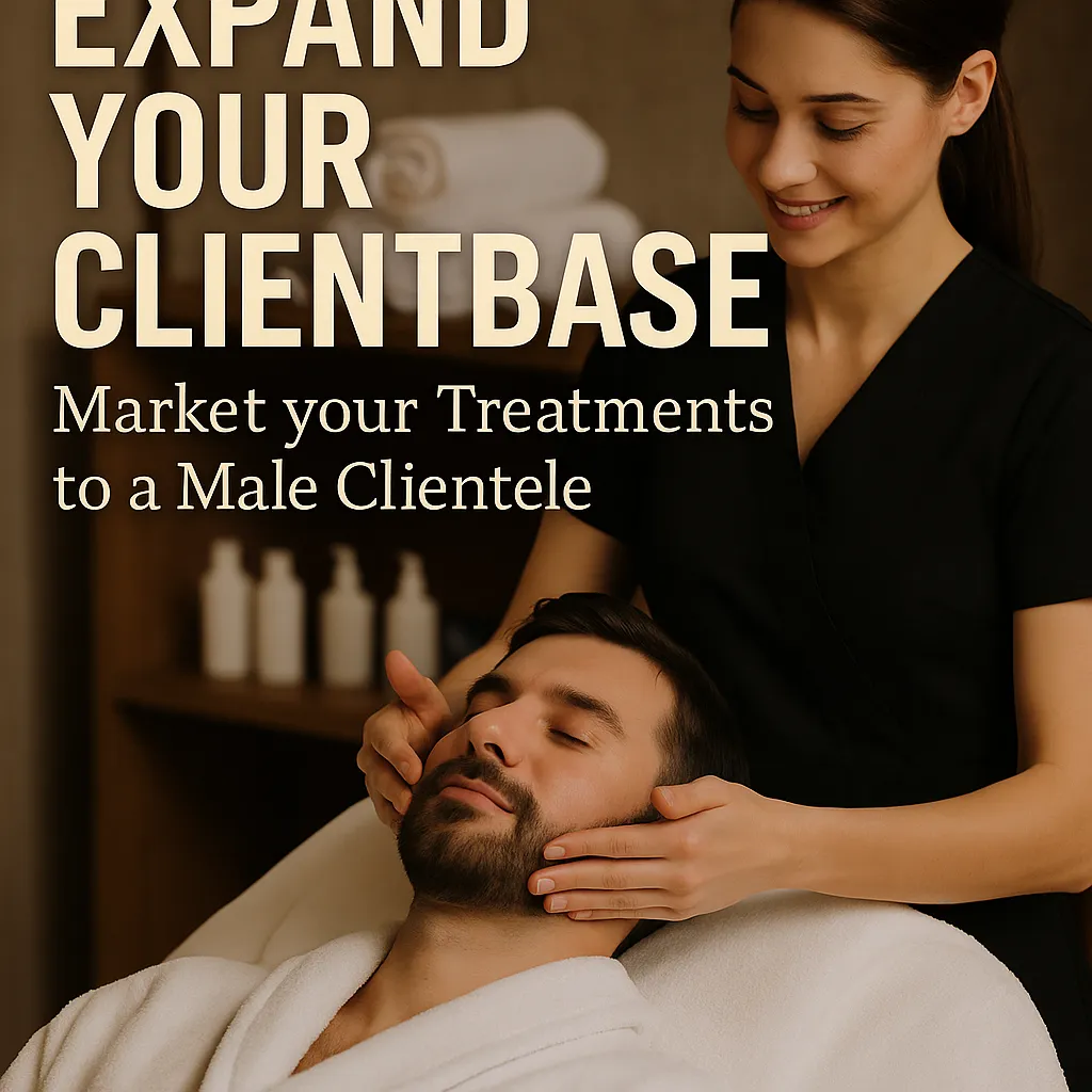 Expand Your Clientbase : Market your Treatments to a Male Clientele