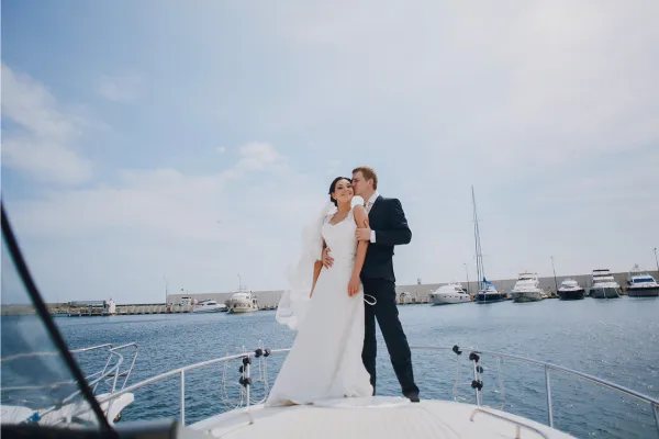 Wedding on Yacht