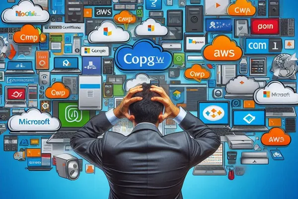 a man frustrated with the options of certifications