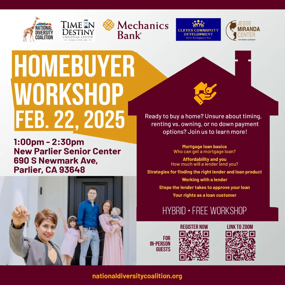 2/22/25 Homebuyer Workshop