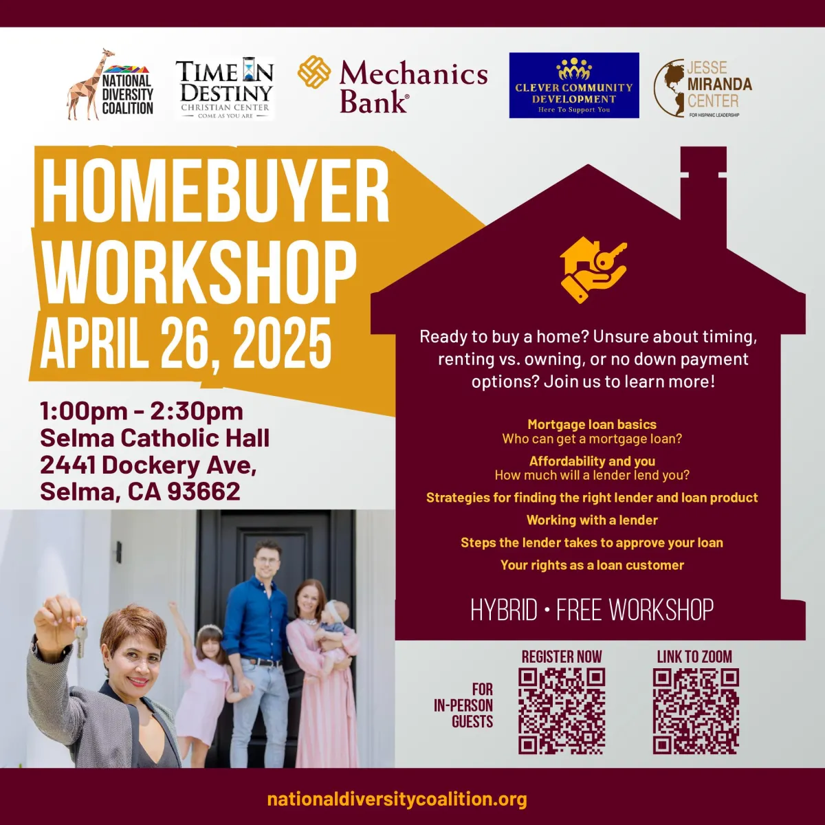 4/26/25 Homebuyer Workshop