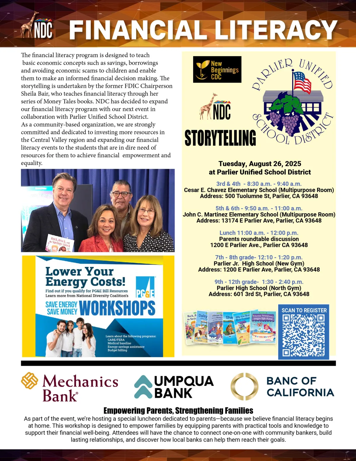 NDC's Giraffe Storytelling - Financial Literacy: In The Eyes Of The Children