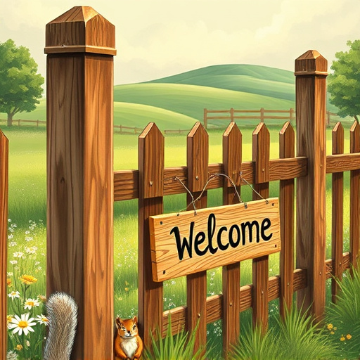 A detailed blog cover image illustrating the theme 'fence builders near me in Englewood, Ohio'. The image features a hyperrealistic craftsman’s workspace, showcasing an array of wooden planks and glinting carved tools illuminated by warm afternoon sunlight. In the foreground, a partially constructed wooden fence is prominently displayed, alongside a stack of freshly cut cedar logs, emphasizing the quality materials used in fence building. The background reveals a charming suburban neighborhood with well-kept lawns and blooming flowers, symbolizing community spirit. The scene exudes a professional yet welcoming atmosphere, highlighting a commitment to craftsmanship and reliability. The rich brown, vibrant green, and golden sunlight color palette create a harmonious feel. Unique details, such as a playful squirrel peeking from behind a wooden post and a whimsical garden gnome leaning against a fence panel, add charm and personality, while the serene environment, open sky, and rustling leaves enhance the tranquil yet industrious energy of local craftsmanship.