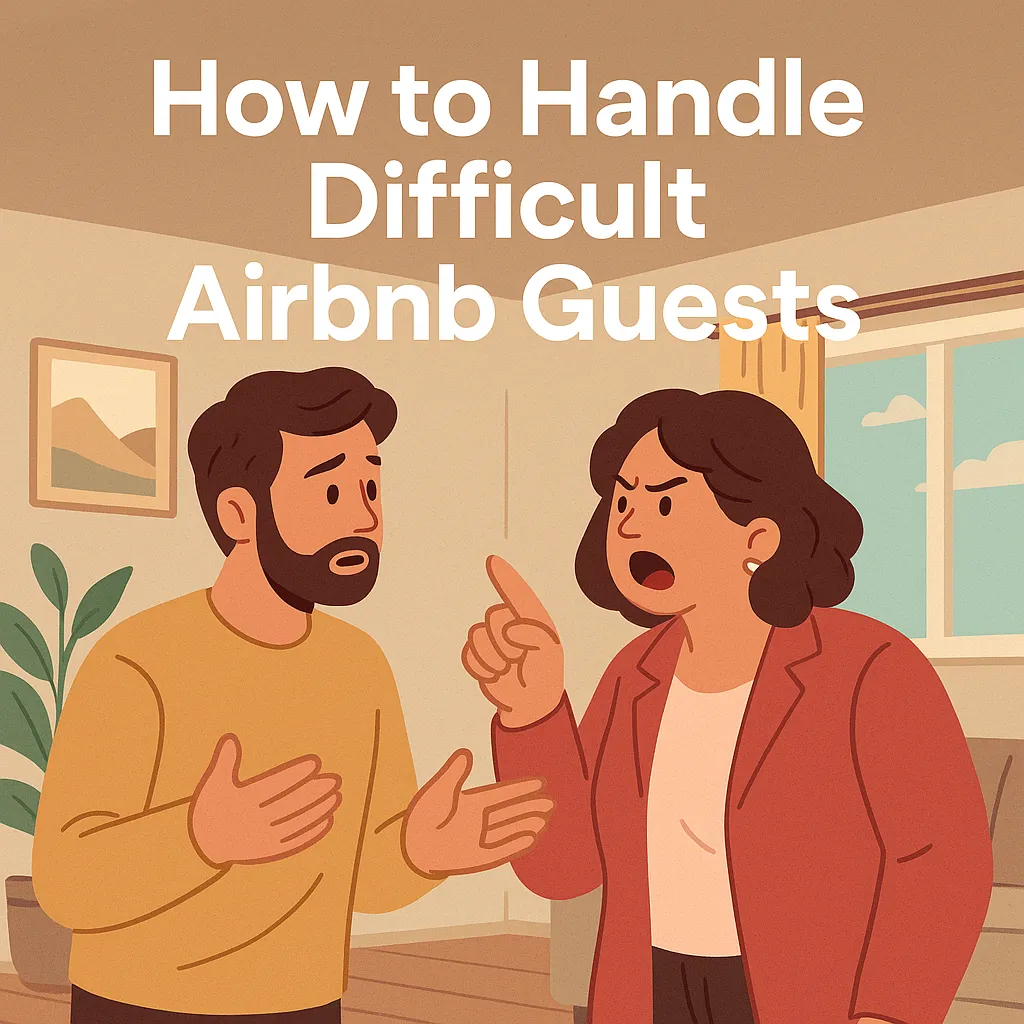 How to Handle Difficult Airbnb Guests Without Losing Your Cool (or Your Rating)