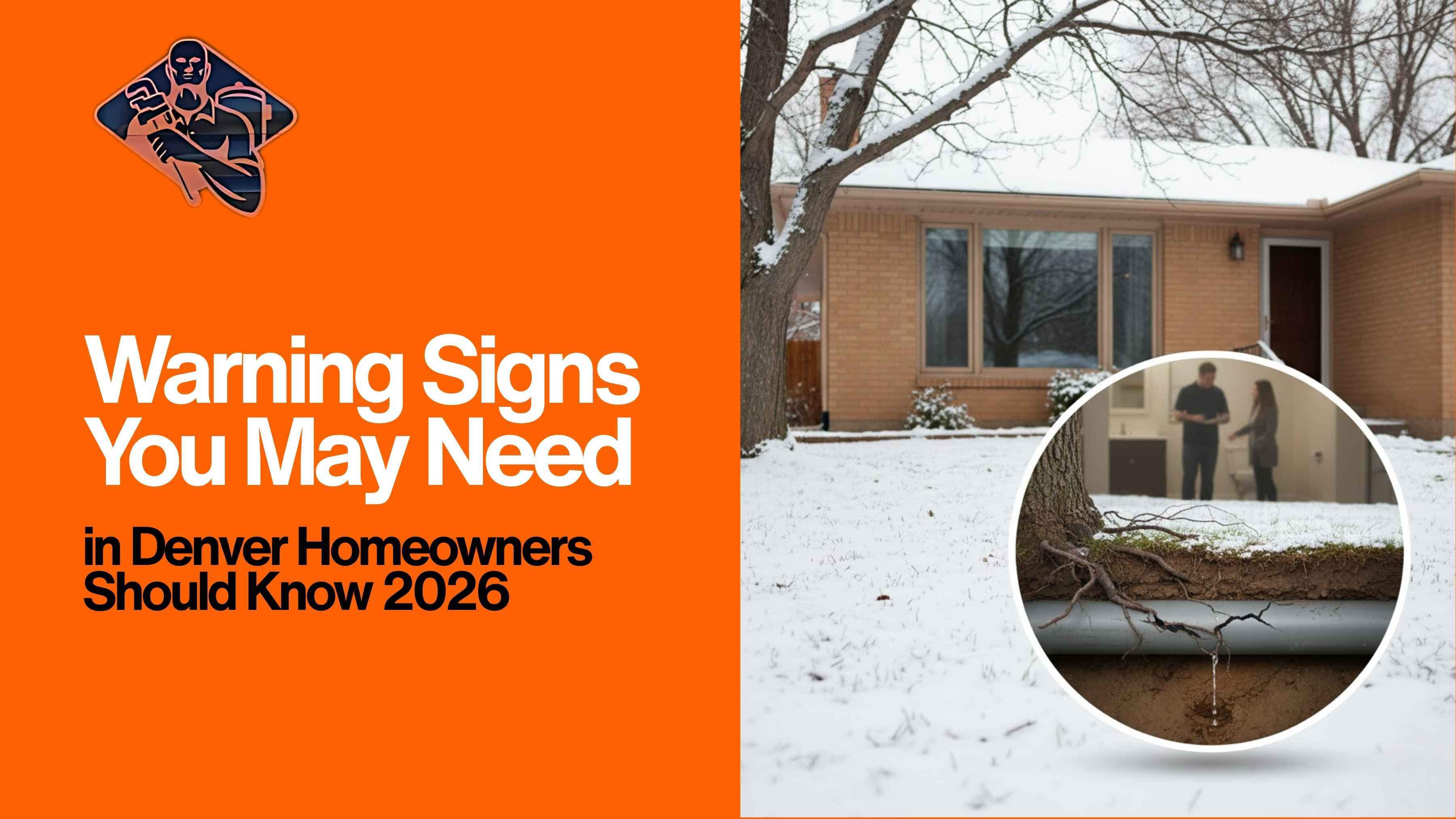 Sewer Line Repair Denver: Warning Signs to Watch for in 2026