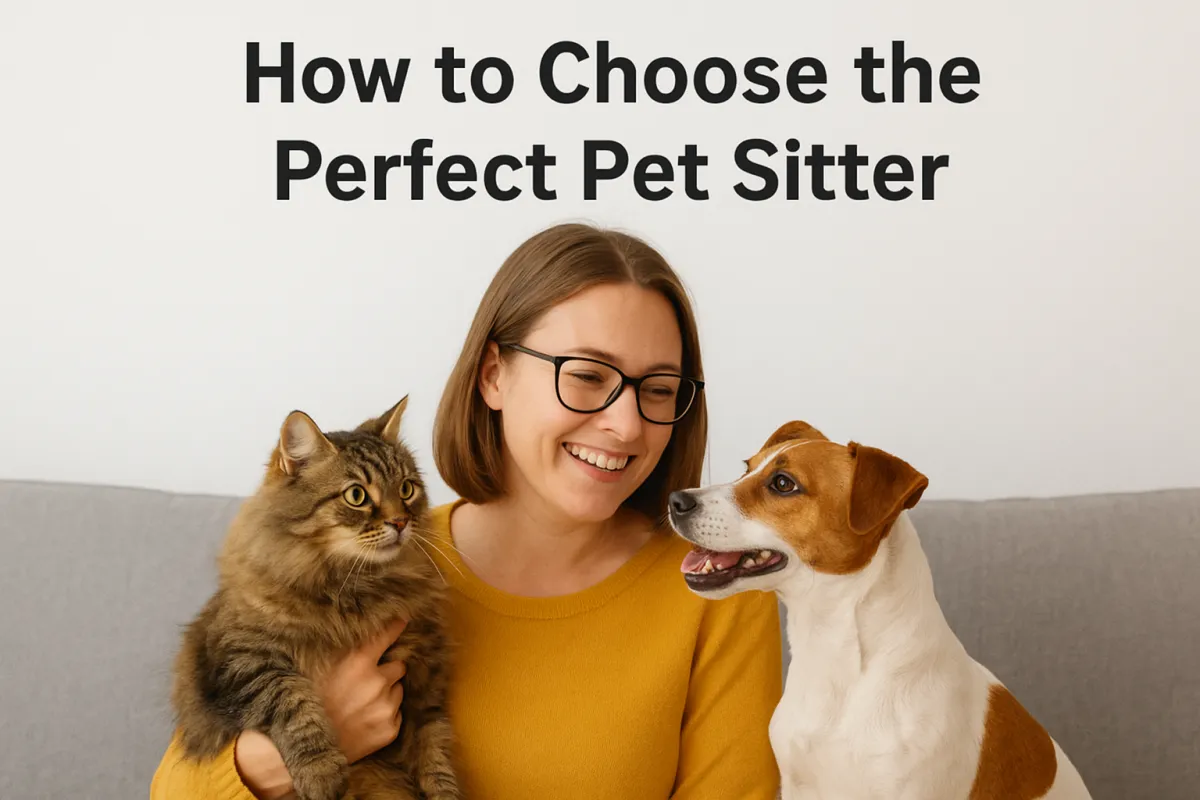 How to Choose The Perfect Pet Sitter