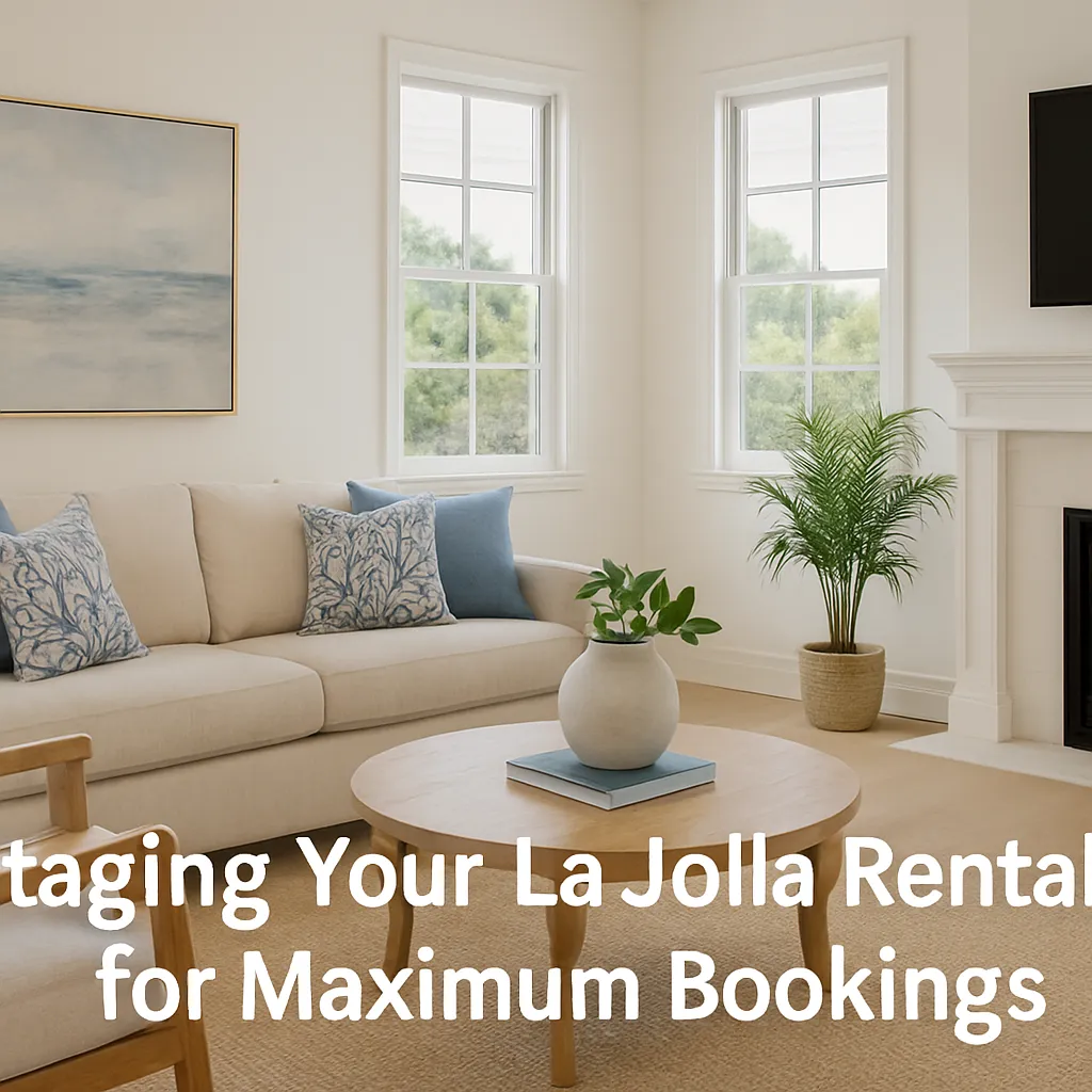 Staging Your La Jolla Rental for Maximum Bookings