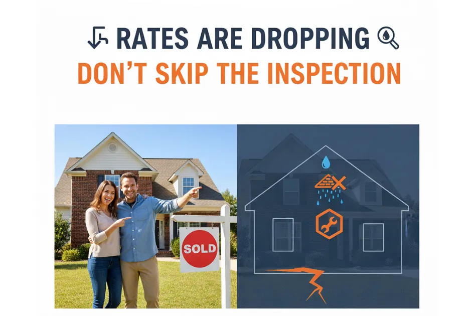 Rates Are About to Drop — Here’s What DFW Home Buyers Need to Know About Inspections