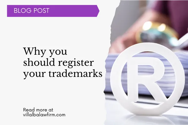 Why you should register your trademarks