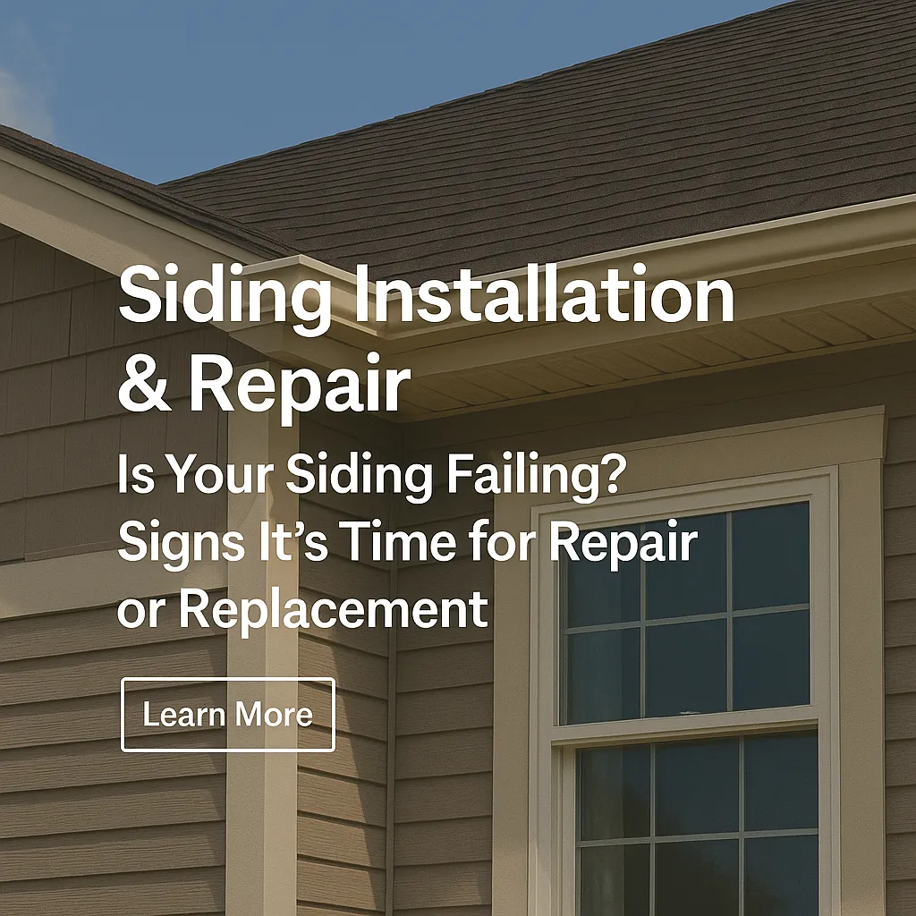 Is Your Siding Failing in Oklahoma? Signs It’s Time for Repair or Replacement