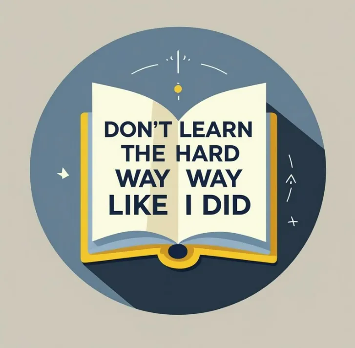 Don’t Learn The Hard Way Like I Did