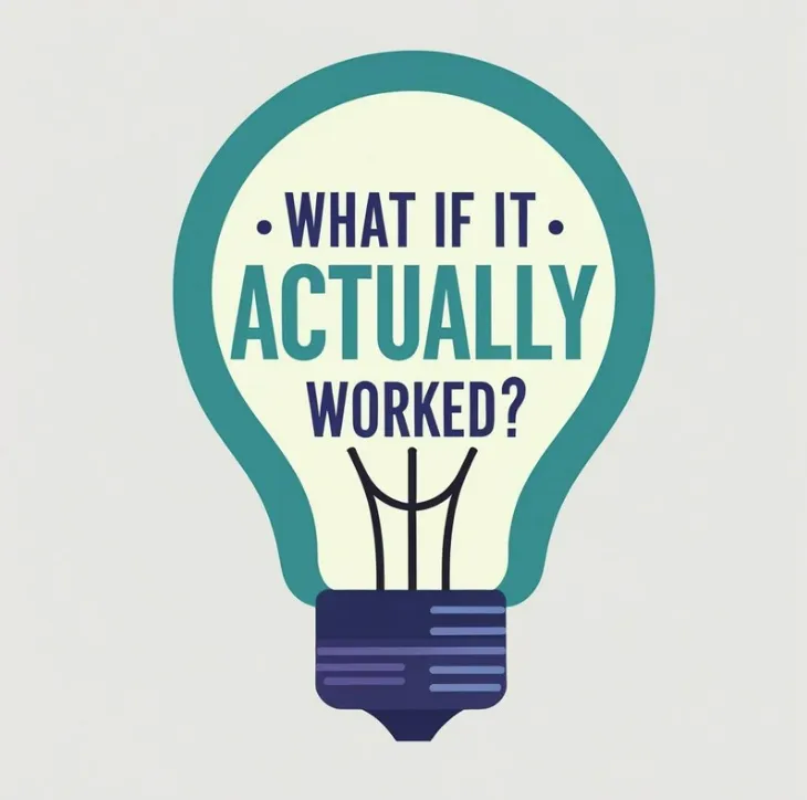 What If It Actually Worked?