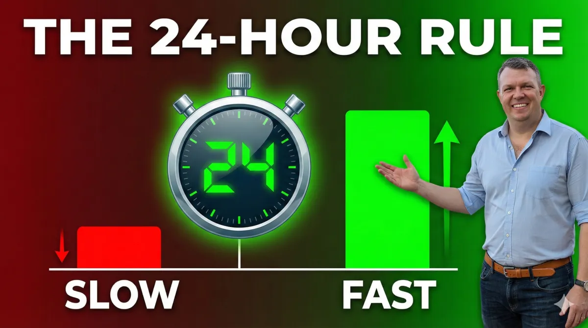 The 24-Hour Rule: How Fast Follow-Up Changes Your Revenue (Without Adding More Hours to Your Week)
