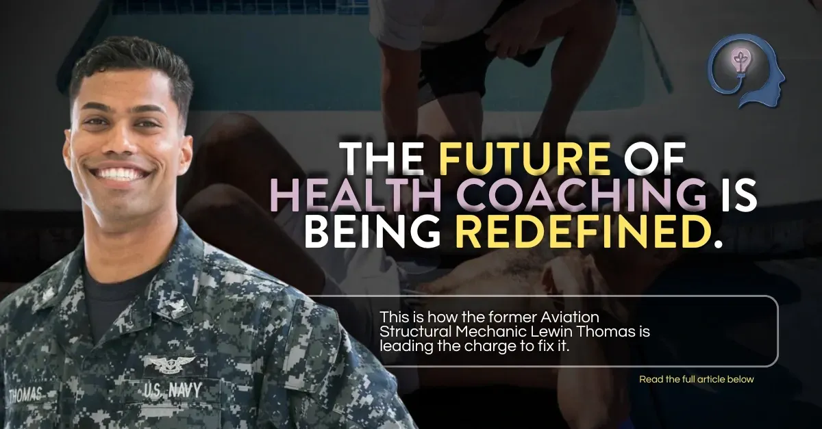 Rebuilding the Body, Mind, and Spirit: How former Aviation Structural Mechanic Lewin Thomas healed himself from injury and aims to mentor future generations.