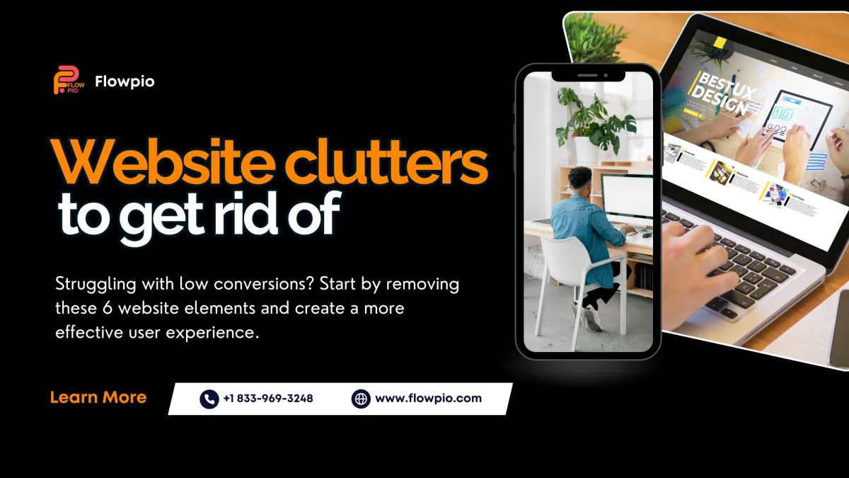 Banner for blog '6 Website Elements to Remove from Your Website Right Now'