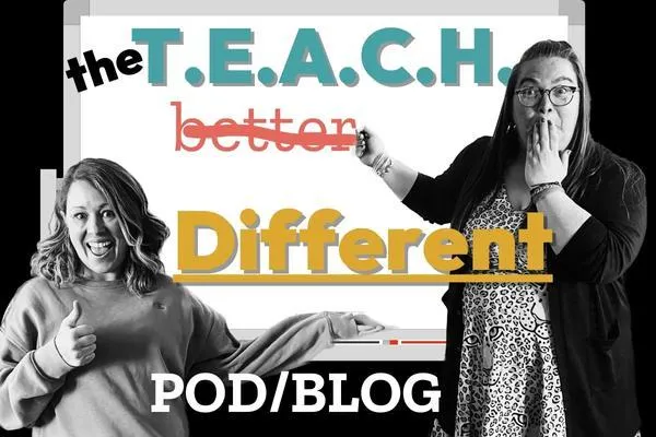 Ali and Annie co-founders of EDVOLUTIONARY and the TEACH Different (not better) Blog