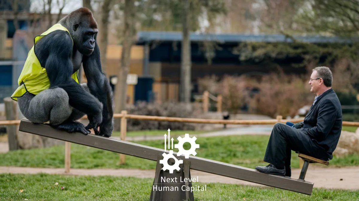 The Gorilla on the Teeter-Totter: Why Work-Life Balance is Impossible 