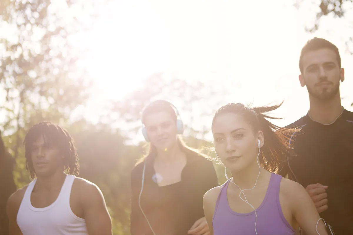 Picture of runners