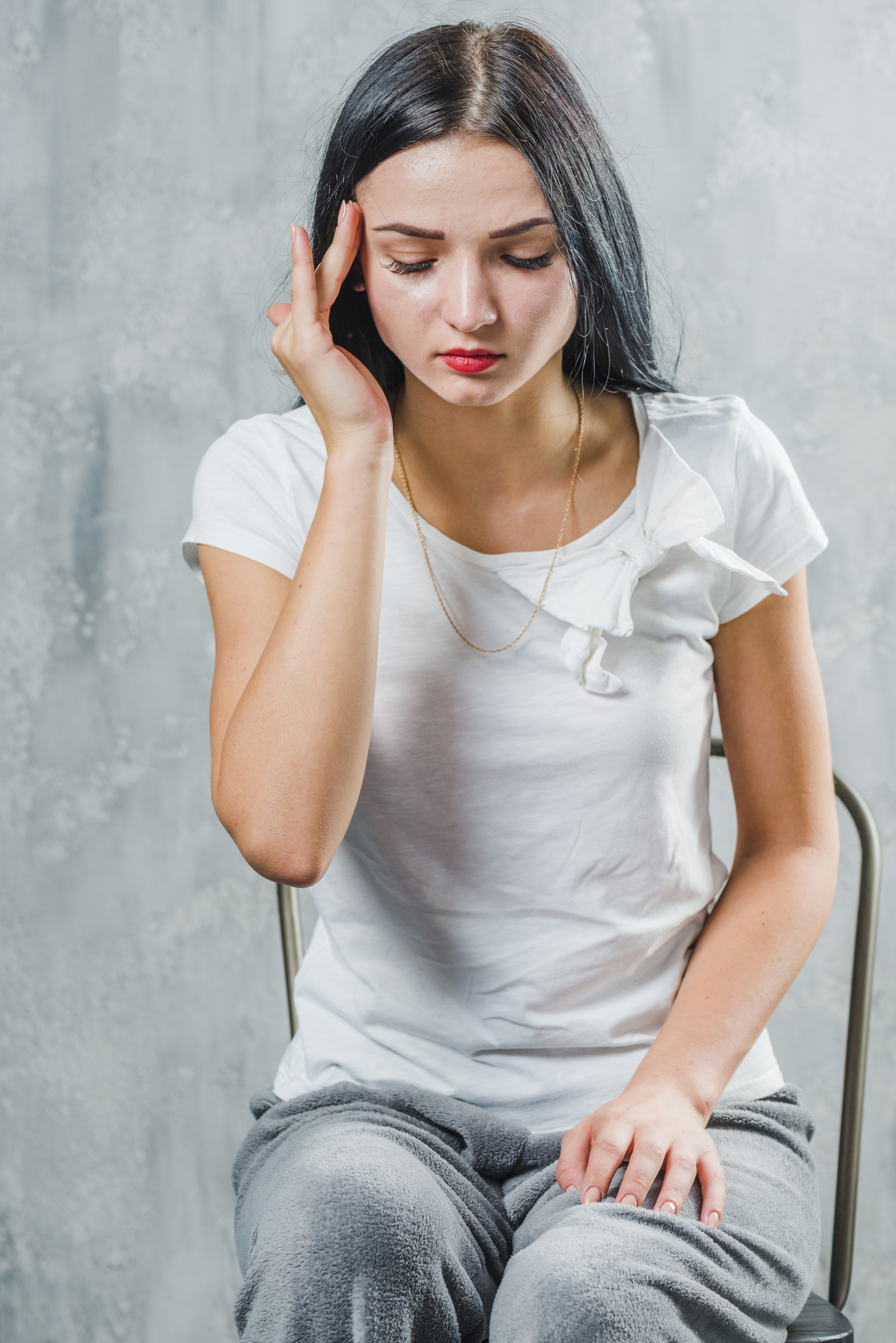 Physical symptoms of trauma