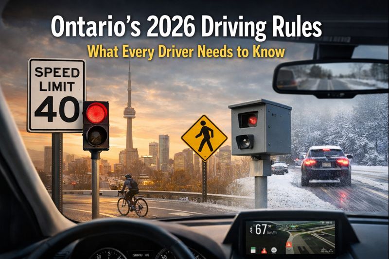 2026 Ontario Driving rules