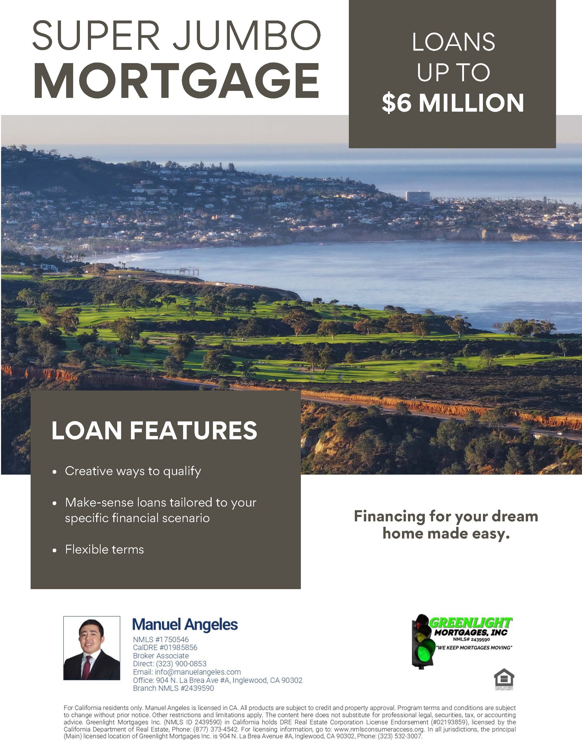 Super Jumbo Mortgage Los Angeles | Jumbo Loans Up to $6M — Luxury Home Financing CA