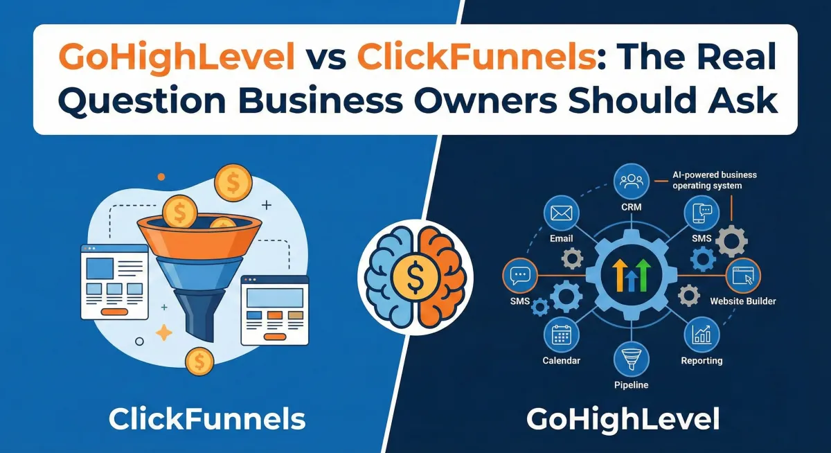 GoHighLevel vs ClickFunnels (2026): Which Platform Helps You Get More Leads, Close More Sales, and Keep Clients Longer?