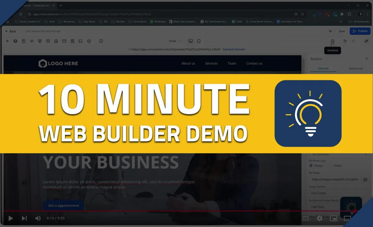 10-Minute CRM Web Builder Demo