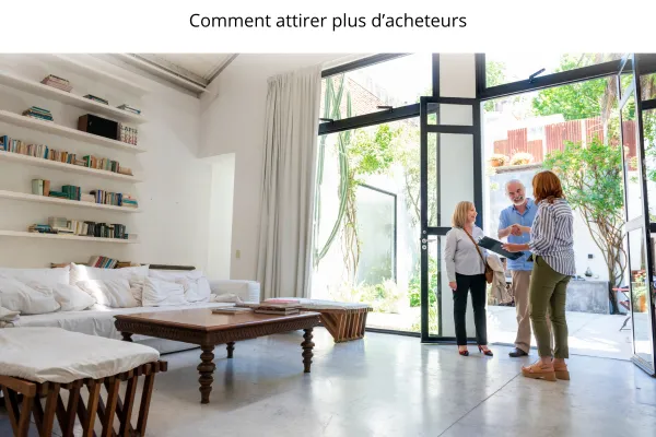 Comment un courtier immobilier attire plus d'acheteurs en été