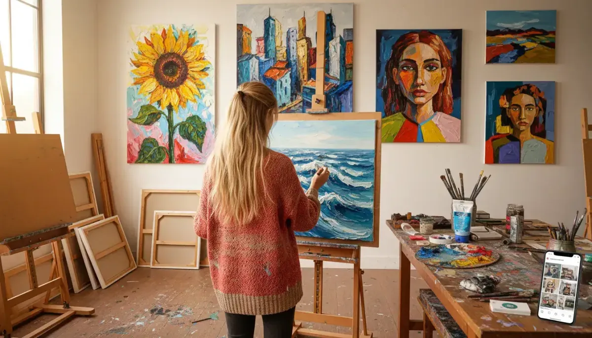 De la pasiune la primul client: Ghidul artistului de hobby la început de drum