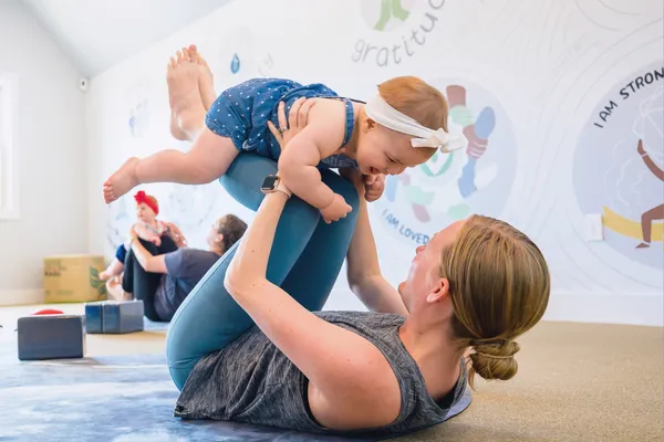 3 Gentle Postpartum Yoga Poses for Core Strength